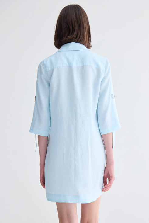 CHEMISE AZUL CLARO